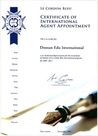 agent certificate